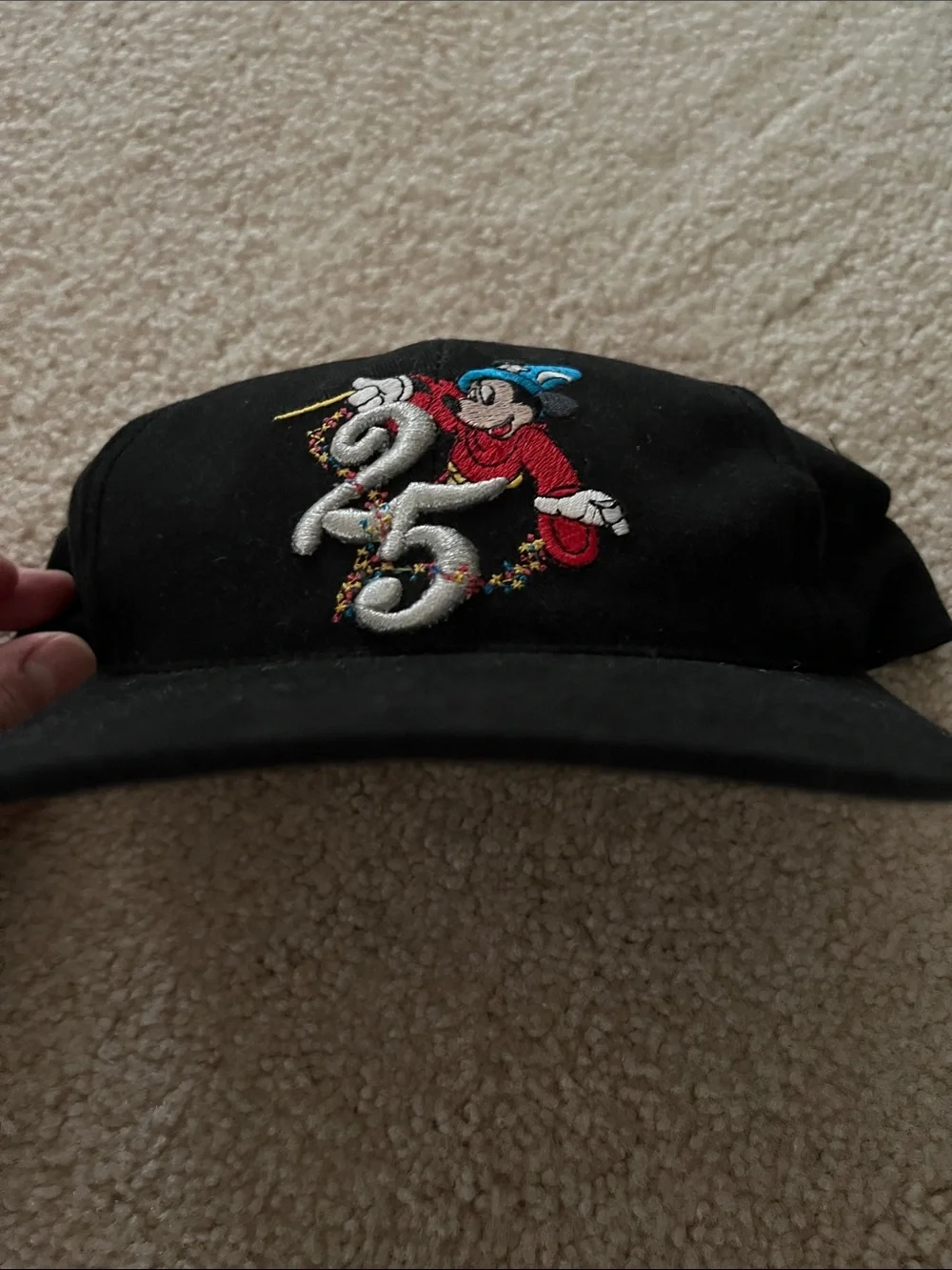 Vintage Disney 25th anniversary hat- EC